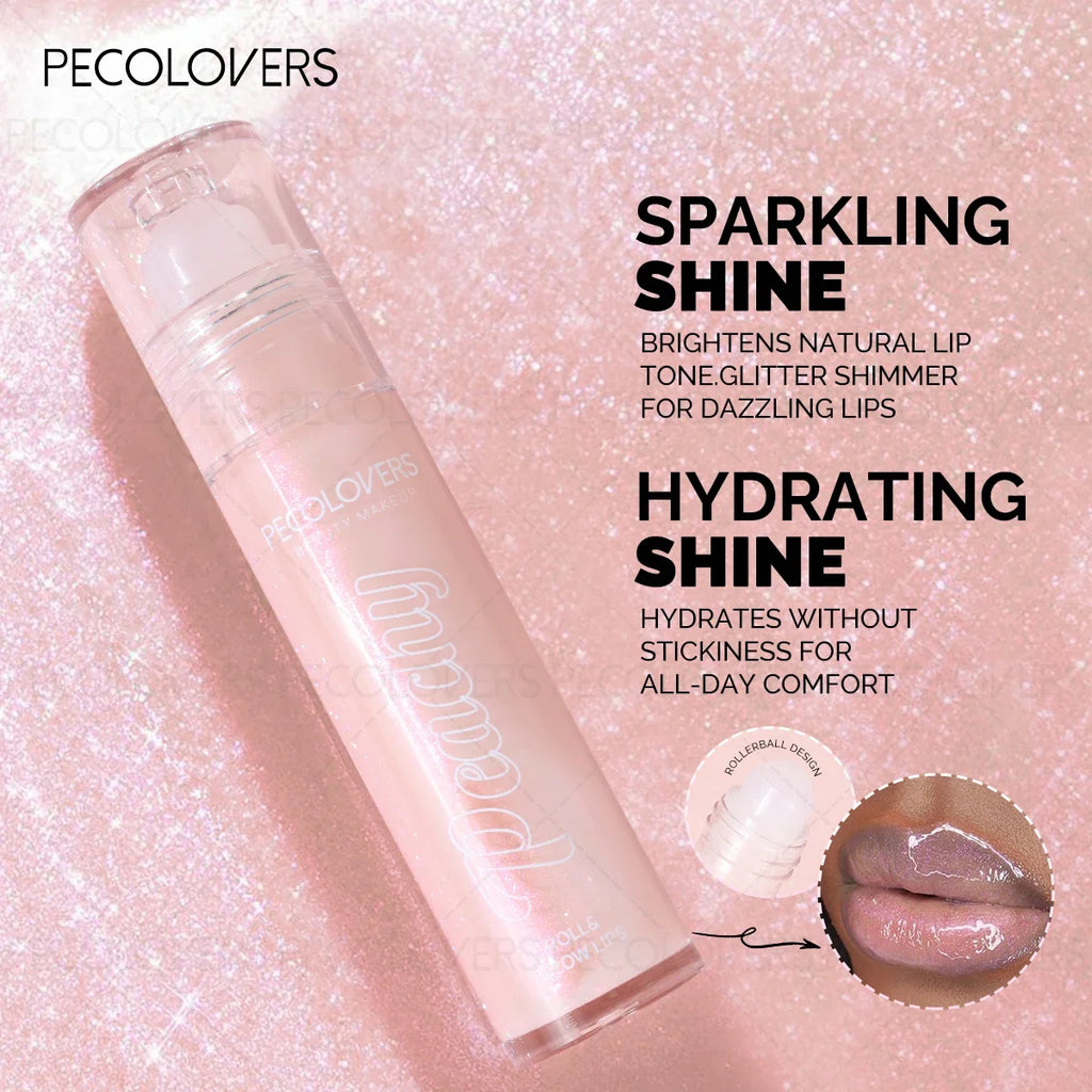 1PC Moisturizing Jelly Lip Oil - Non-Sticky, Waterproof & Long-Lasting, Multiple Colors for Autumn & Winter