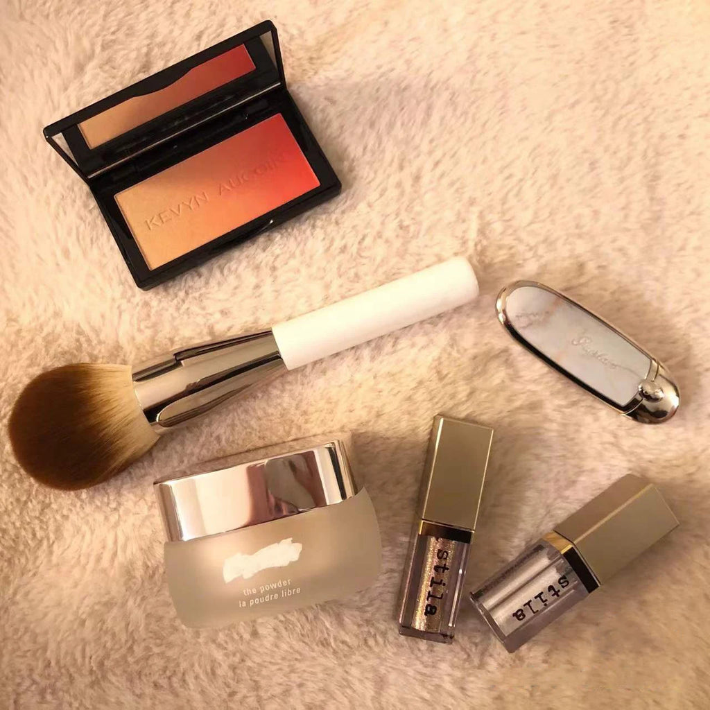 Loose Powder Concealer Foundation Brush BB Cream Face Makeup Brushes Tools Professional Beauty Cosmetics Brochas Natural Hair