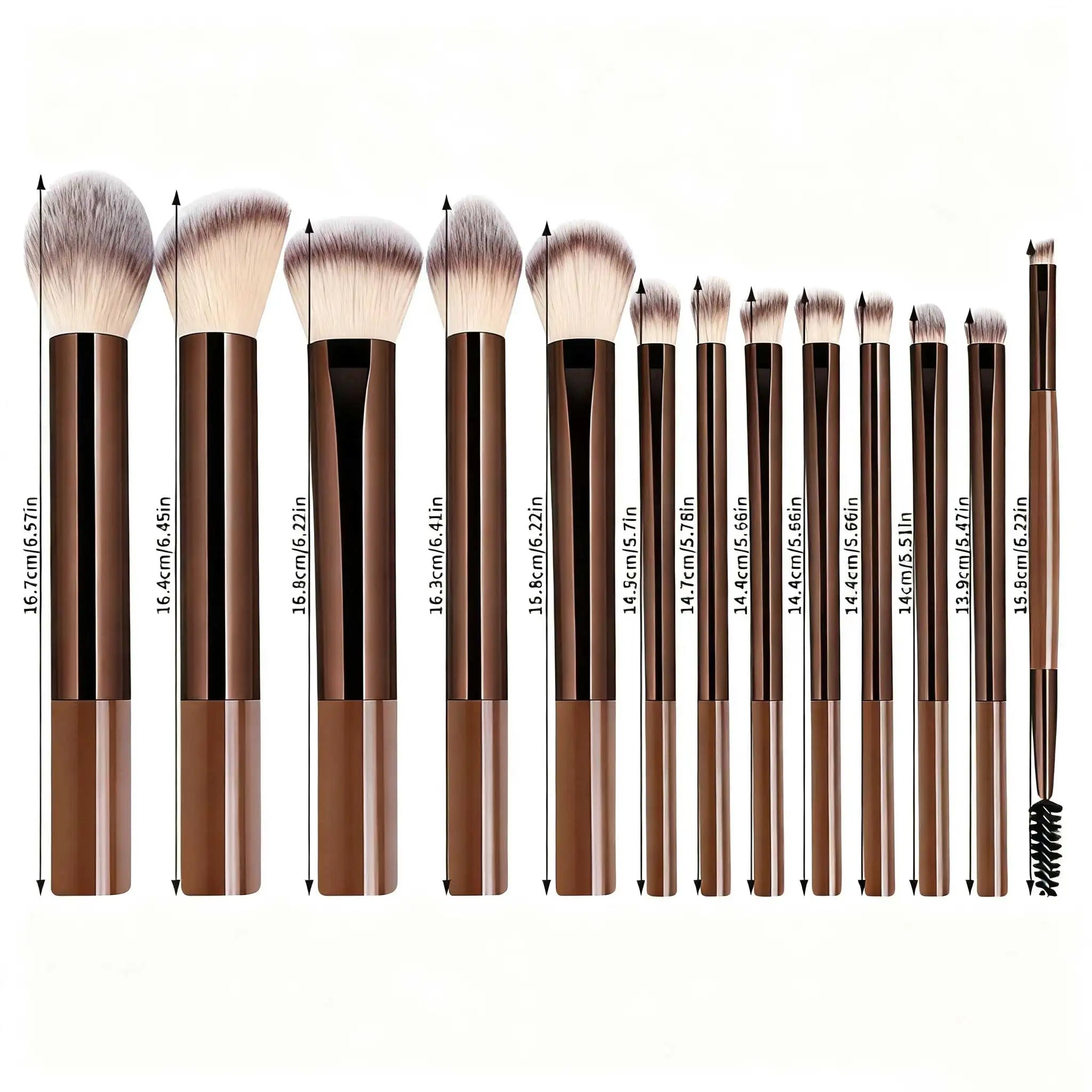 Makeup Brush Set, 13pcs/set Professional Cosmetic Brushes Kit, Travel Soft Makeup Brush Set, Concealer Brush, Detail Makeup Brus