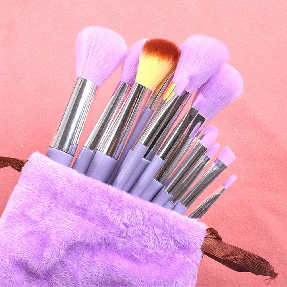 Soft Makeup Brushes Set 13Pcs Foundation Blush Powder Eyeshadow Brush Beauty Tool for Cosmetics Makeup Kit