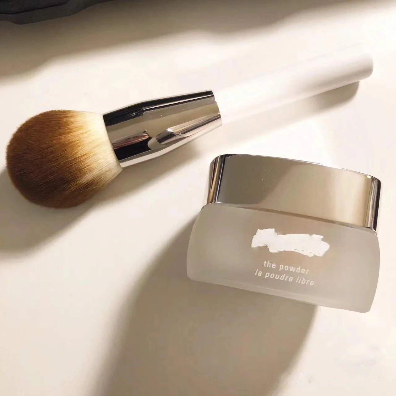 Loose Powder Concealer Foundation Brush BB Cream Face Makeup Brushes Tools Professional Beauty Cosmetics Brochas Natural Hair