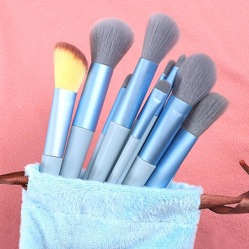 Soft Makeup Brushes Set 13Pcs Foundation Blush Powder Eyeshadow Brush Beauty Tool for Cosmetics Makeup Kit
