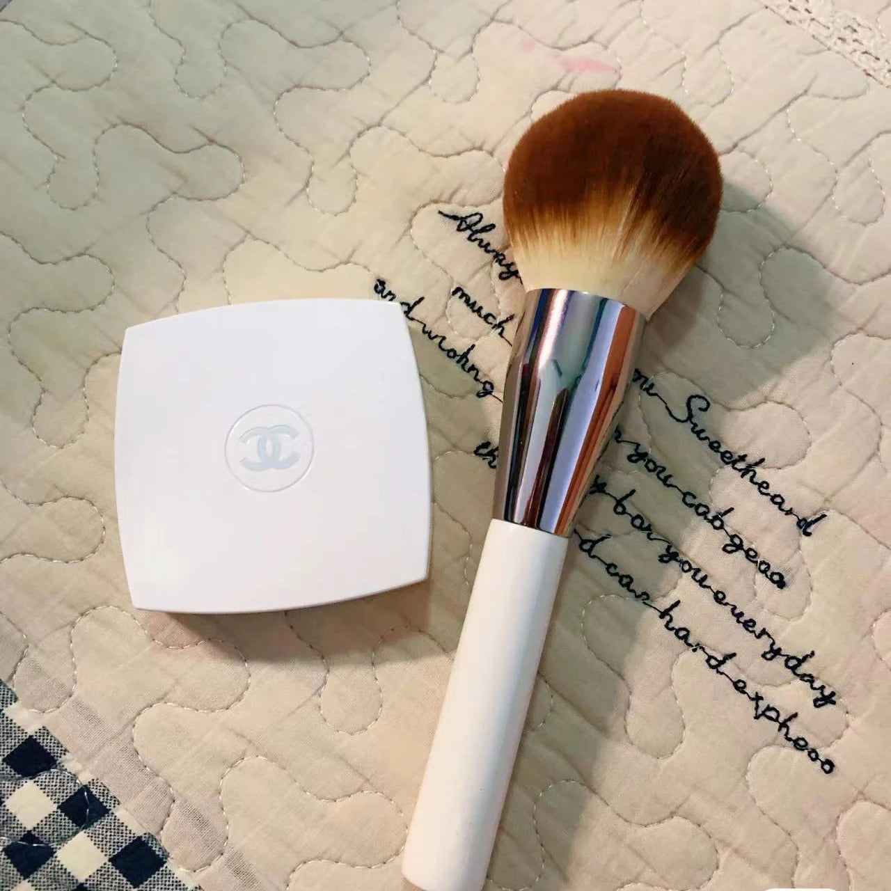 Loose Powder Concealer Foundation Brush BB Cream Face Makeup Brushes Tools Professional Beauty Cosmetics Brochas Natural Hair