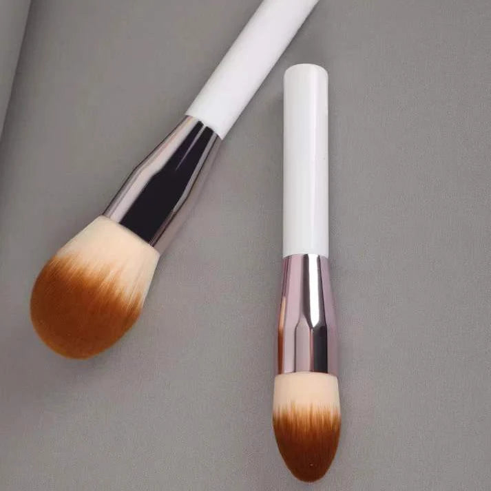 Loose Powder Concealer Foundation Brush BB Cream Face Makeup Brushes Tools Professional Beauty Cosmetics Brochas Natural Hair