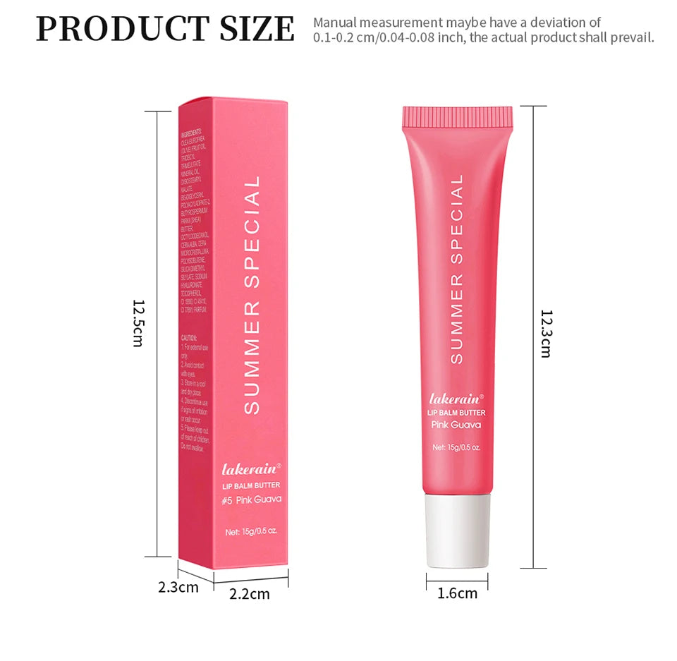 Moisturizing Lip Balm Butter Gently Nourishes Moisturizes Soothes Lips Beautifying Smoothing Lip Butter Balm Beauty Lip Care