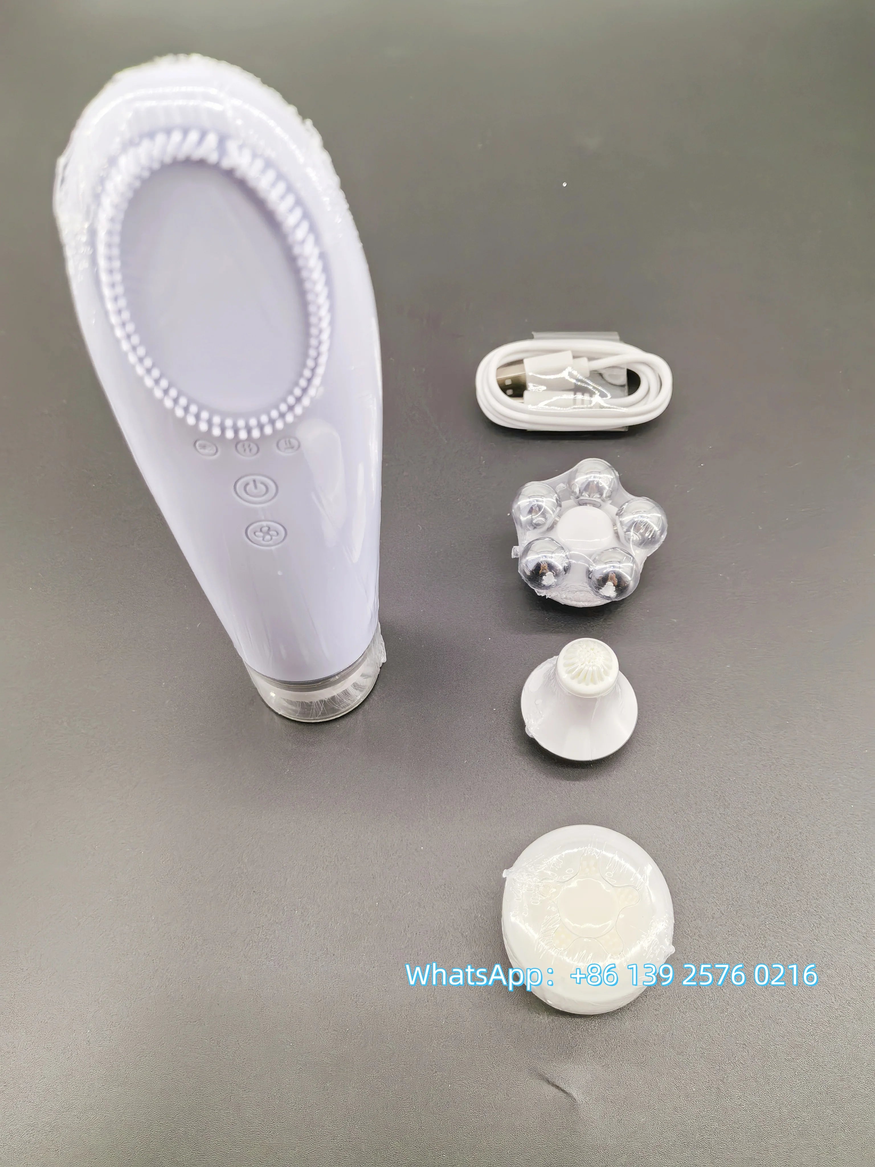 ✨ 4-in-1 Electric Facial Cleansing & Skin Lifting Device ✨