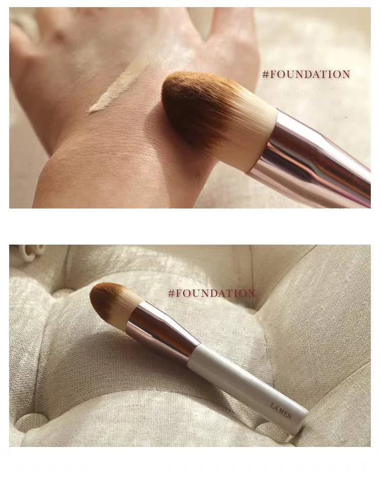Loose Powder Concealer Foundation Brush BB Cream Face Makeup Brushes Tools Professional Beauty Cosmetics Brochas Natural Hair