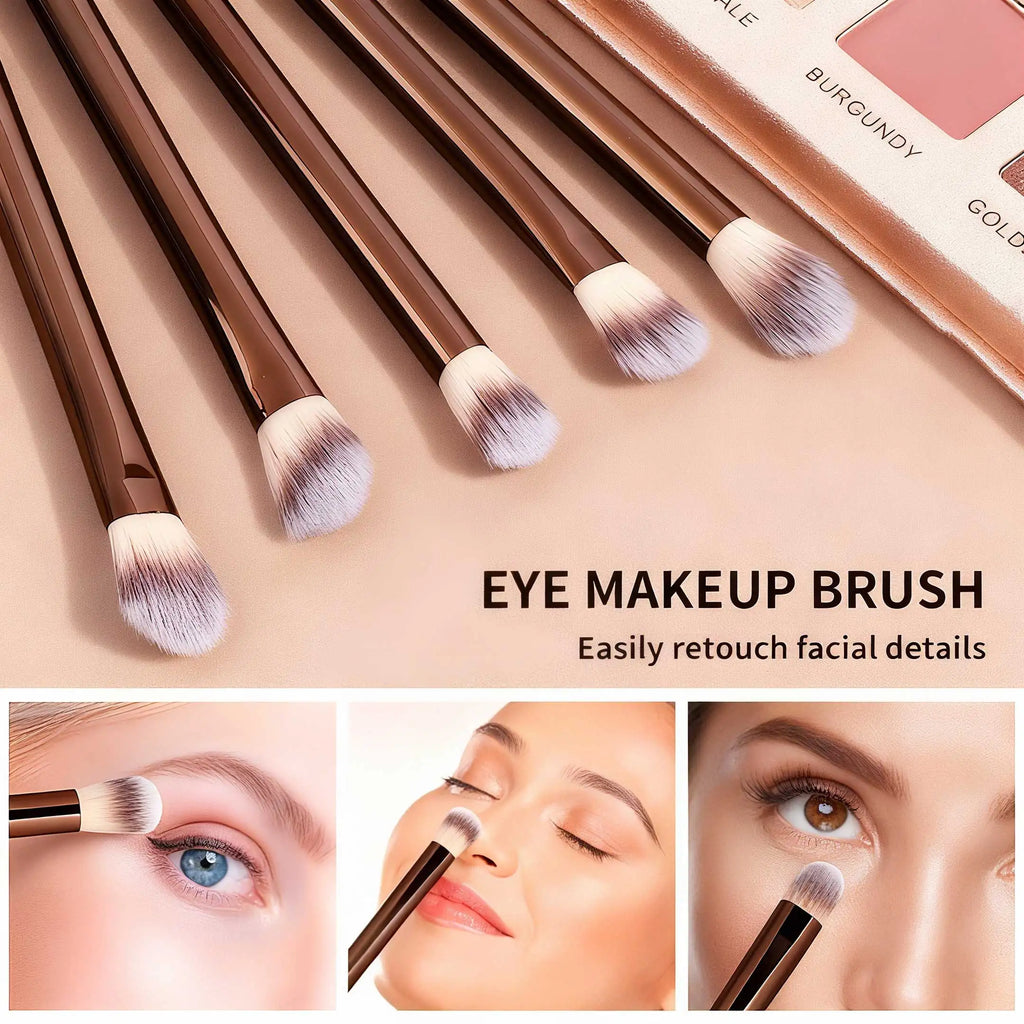 Makeup Brush Set, 13pcs/set Professional Cosmetic Brushes Kit, Travel Soft Makeup Brush Set, Concealer Brush, Detail Makeup Brus